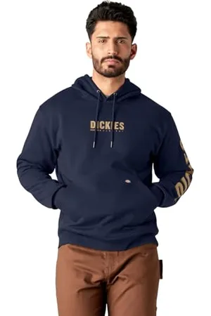 Dickies Uomo, Pullover in Pile con Stampa Grafica DWR, , XL