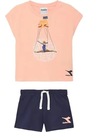Diadora JG.Set SS Sport Art, , XXL Bambine e Ragazze