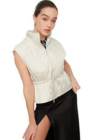 Trendyol Gilet in Tessuto a Collo Alto Regolare da Donna Maglione, , S