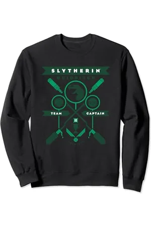 Harry Potter Slytherin Quidditch Crest Felpa