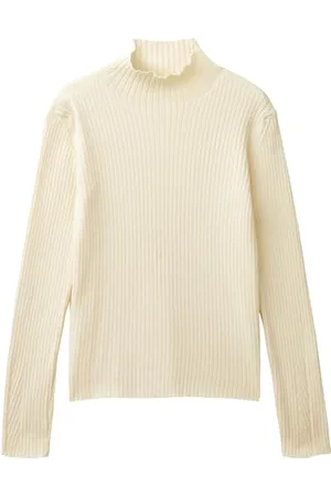 Benetton Maglia Lupetto M/L 1194C200M Maglione, , 170 cm Bambina