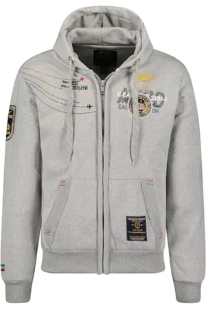 Geographical Norway Faero Men Felpa con Cappuccio, , L Uomo