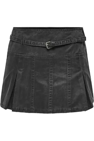 ONLY Onldeen MW Washed Coated Skirt XT Pnt Gonna, , S Donna