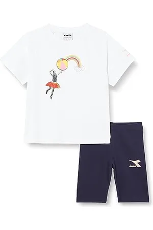 Diadora JG.Set SS Sport Art, , XXL Bambine e Ragazze