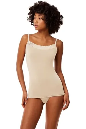 Triumph Donna Feel of Modal Spaghetti Top, Shirt, Creamy Dream, M