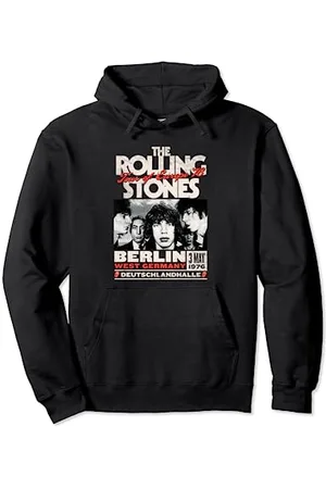 The Rolling Stones I Berlino 76 Felpa con Cappuccio