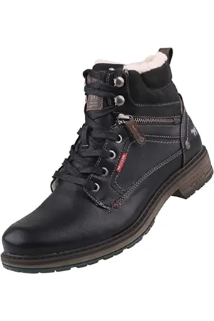 Mustang 4157-603, Stivaletto Uomo, Schwarz, 44 EU