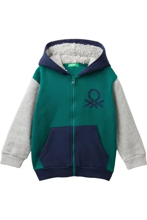 Benetton Giacca C/CAPP M/L 3EB5G503E Maglione Cardigan, , 4 Anni Bambino