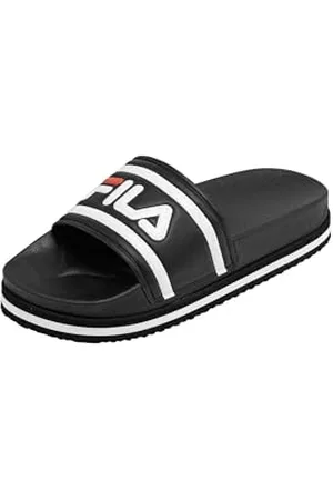 Fila Morro Bay Zeppa Slipper Wmn, Ciabatte Donna, Black, 42 EU