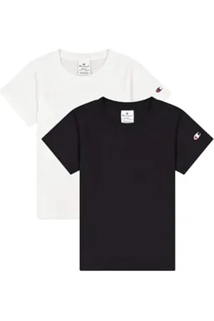 Champion Legacy American Classics G - C-Logo S-S 2-Pack Crewneck T-Shirt, , 11-12 Anni Bambina FW23