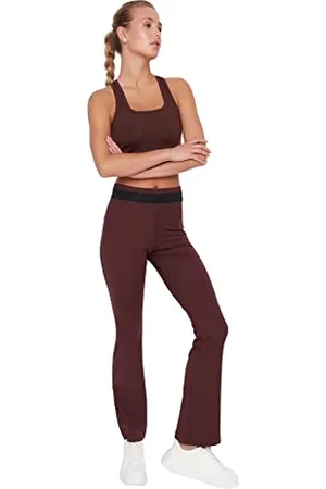 Trendyol Abbigliamento Sportivo Vita Normale Pantaloni della Tuta Dritti, , S Donna