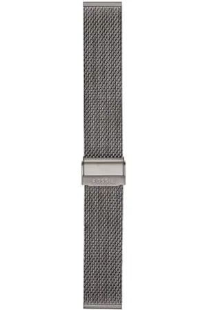 Fossil Cinturino intercambiabile da uomo 22 mm Acciaio inox fumé, S221441