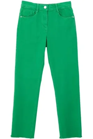 QS by s.Oliver Junior Colored, Straight Leg Croped Denim colorato, Gamba Dritta Cropped, , 164/SLIM Ragazze