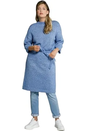 Ulla Popken Kleid 797497 Vestito Trapuntato, , 52 IT Donna