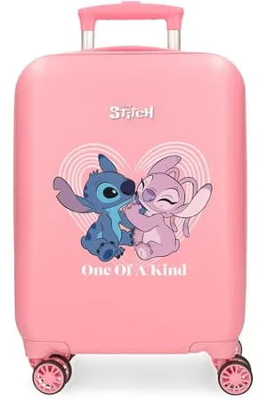 Disney Valigia per bambini rigida Chiusura a combinazione Laterale 4 ruote Bagagli a Mano è realizzato in ABS, un materiale rigido e leggero., , Valigia cabina