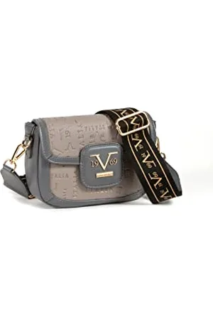 19V69 Italia Women Shoulder Bag CAMILLA GREY-TAUPE GOLD