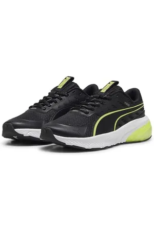 PUMA Cell Glare JR, Scarpe da Ginnastica, Black-Lime Pow, 37.5 EU