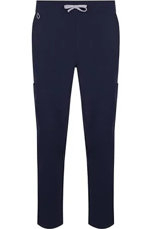 Velilla Pantalón Pijama Purestretch Recto Color Azul Noche Talla XL Pigiama Dritto, , Unisex-Adulto