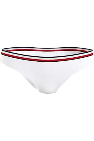 Tommy Hilfiger Slip Bikini Donna Sportivo, (White), XL