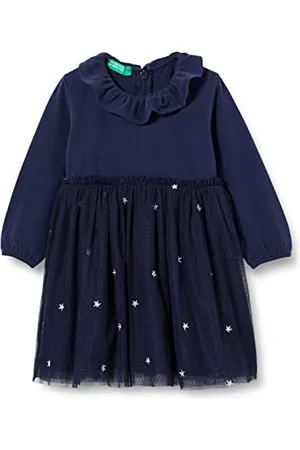 Benetton 4BAL5VEB0 Vestito, , 3XL Bambina
