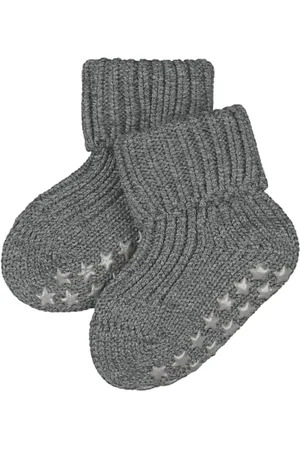 Falke Catspads Cotton B Hp spessi con suola in gomma 1 paio, Calze da casa Unisex - Bimbi 0-24, , 80-92