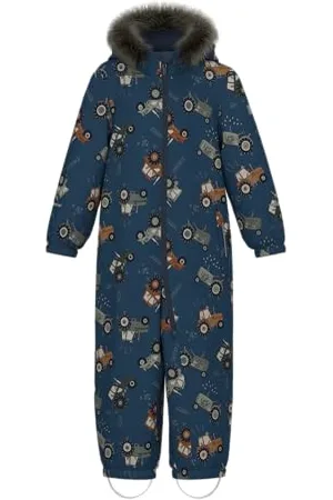 NAME IT NMMSNOW10 Suit AOP FO Noos Tuta da Sci, , 98 Bambino