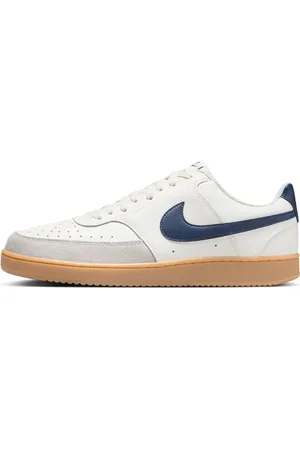 Nike Court Vision Lo Trk3, Sneaker Uomo, Sail/Midnight Navy-Gum Light Brown, 46 EU