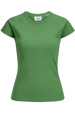 JACK & JONES Jxfriend STR SS Rib Tee Jrs Noos T-Shirt, , M Donna