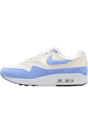 Nike Air Max 1, Sneaker Donna, Bianco/Fantasma/Nero/Royal Pulse, 40.5 EU