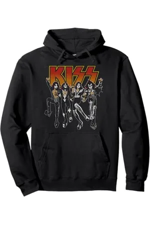 Kiss Cartone animato Distruttore Felpa con Cappuccio