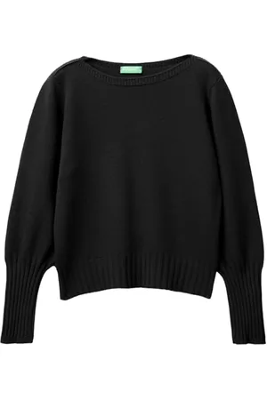 Benetton Maglia SC Barca M/L 1244D10C6 Maglione, , S Donna