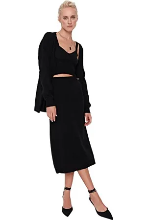 Trendyol Set Due Pezzi di Maglieria Tinta Unita Donna Completo Coordinato