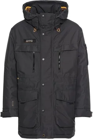 Camel Active 410954-4o27 Giacca, Grigio, 54 Uomo