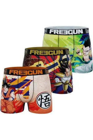 Freegun Fgdbz/1/Bm/Pk3 Boxer Corti, , XXL (Pacco da 3) Uomo