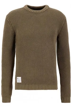 Alpha Industries Acid Pullover da Uomo Maglione, , XXL