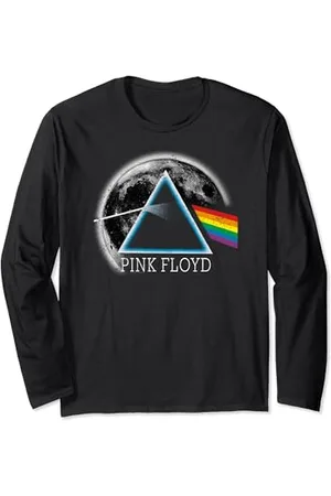 Pink Floyd Dark Side of The Moon Rock Music Band Maglia a Manica