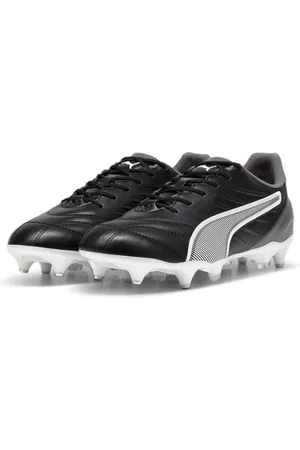 PUMA King PRO MXSG, Scarpe da Calcio Unisex-Adulto, Black White-Cool Dark Gray, 41 EU
