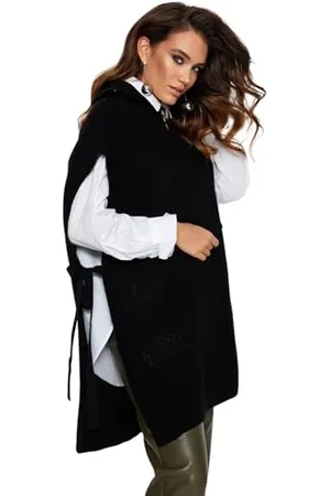 Trendyol Kapuze Zopfmuster Regular Pullover Weste Maglione, , 48 Donna