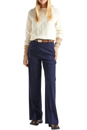 Benetton Maglia G/C M/L 1344D10BT Maglione, , XS Donna