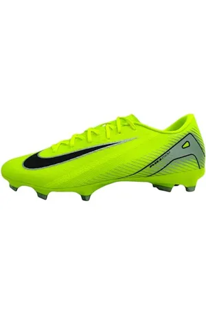 Nike Zoom Vapor 16 Academy Fg/MG, Scarpe da Calcio Unisex-Adulto, Volt/Black, 45 EU
