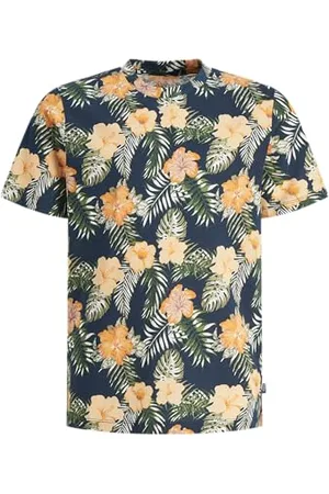 JACK&JONES JUNIOR Jjchill AOP Tee SS Crew Neck Jnr T-Shirt, , 128 Bambini e Ragazzi