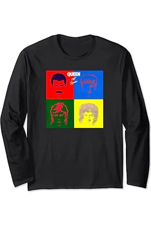 Queen Ufficiale Hot Space Maglia a Manica