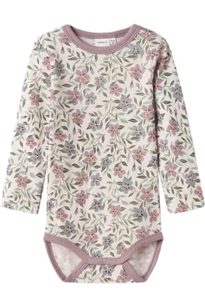 NAME IT Nmfwillow Wool LS Body Maniche Lunghe, Colore: Rosa, 86 cm Bambine e Ragazze