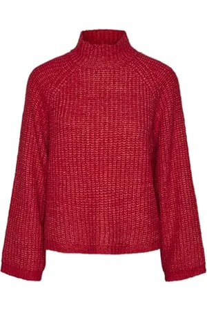 Pieces® Pcnell LS High Neck Knit Noos Maglione Lavorato a Maglia, , L Donna