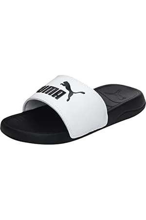 PUMA Popcat 20 Jr, Scarpe da Spiaggia e Piscina, Bianco White Black, 37 EU