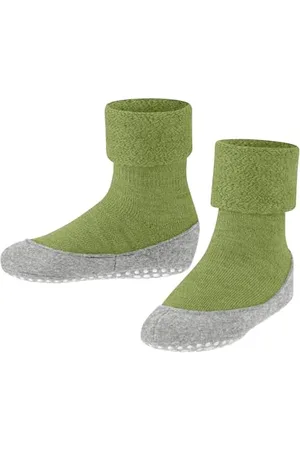 Falke Cosyshoe K Hp lana con suola in gomma 1 paio, Calze da casa Unisex - Bambini, , 29/30 EU