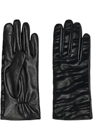 ONLY Onljanice Leather Gloves Acc Guanti, , Taglia Unica Donna