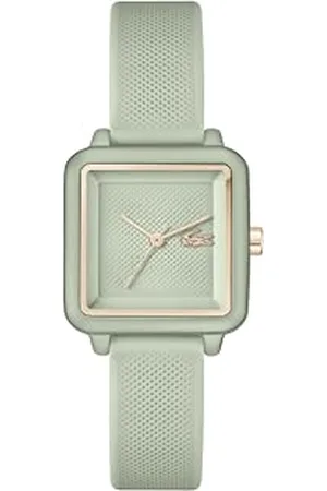 Lacoste Orologio con Movimento al Quarzo a Tre Lancette da Donna Collezione .12.12 FLOW con Cinturino in Silicone verde salvia - 2001387