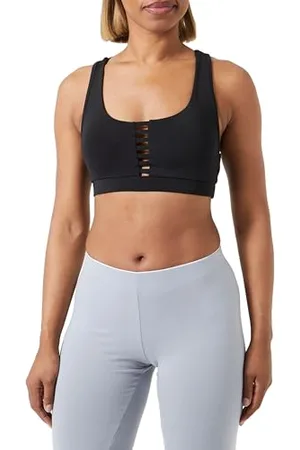 Koton Sport Bra Halter Neck Cut out Detail, Reggiseno Donna, (999)
