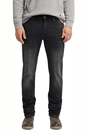 Mustang BostonK, Jeans slim Uomo, (Schwarz 881), 32W / 32L